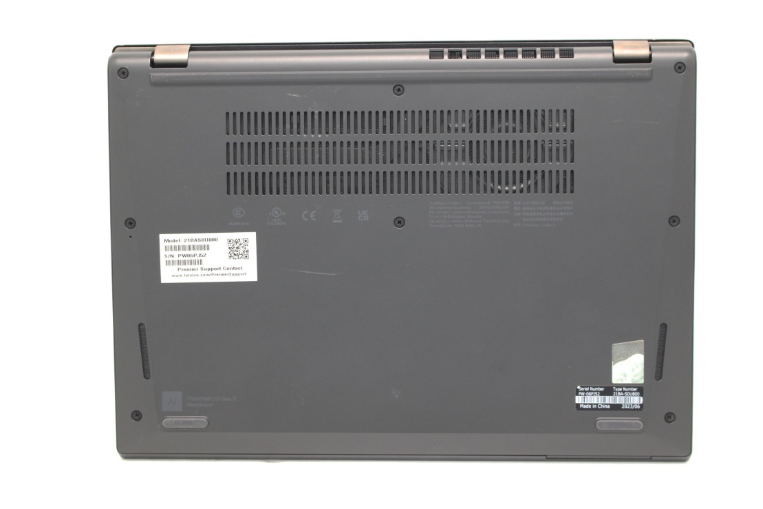 中古良品 フルHD 13.3型 Lenovo ThinkPad L13 Gen3 Windows11 AMD Ryzen 5-5675U 8GB NVMe 256GB-SSD カメラ 無(wú)線Wi-Fi6 Office付 管:1033k