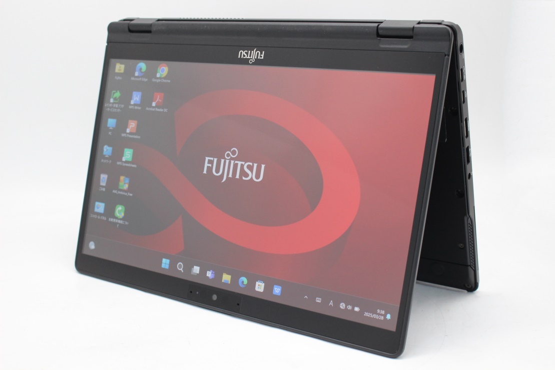 良品 フルHD タッチ 13.3型 Fujitsu LIFEBOOK U9311XF Win11 第11世代 i5-1145G7 8GB NVMe 256GB-SSD カメラ 無線Wi-Fi6 Office付 管:0959w