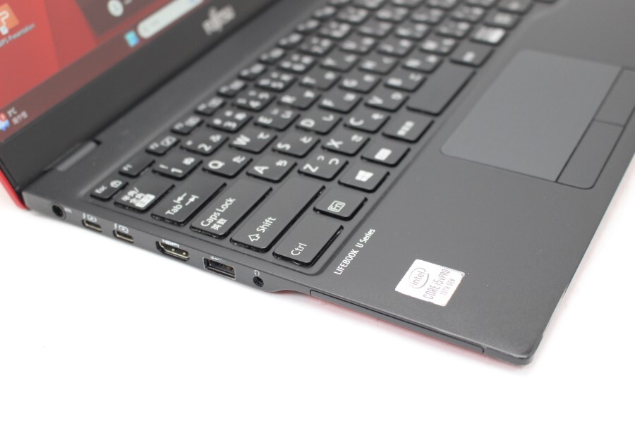 中古 フルHD 13.3型 Fujitsu LIFEBOOK U9310D Windows11 第10世代 i5-10310U 8GB NVMe 256GB-SSD カメラ LTE 無(wú)線Wi-Fi6 Office付 管:1442m