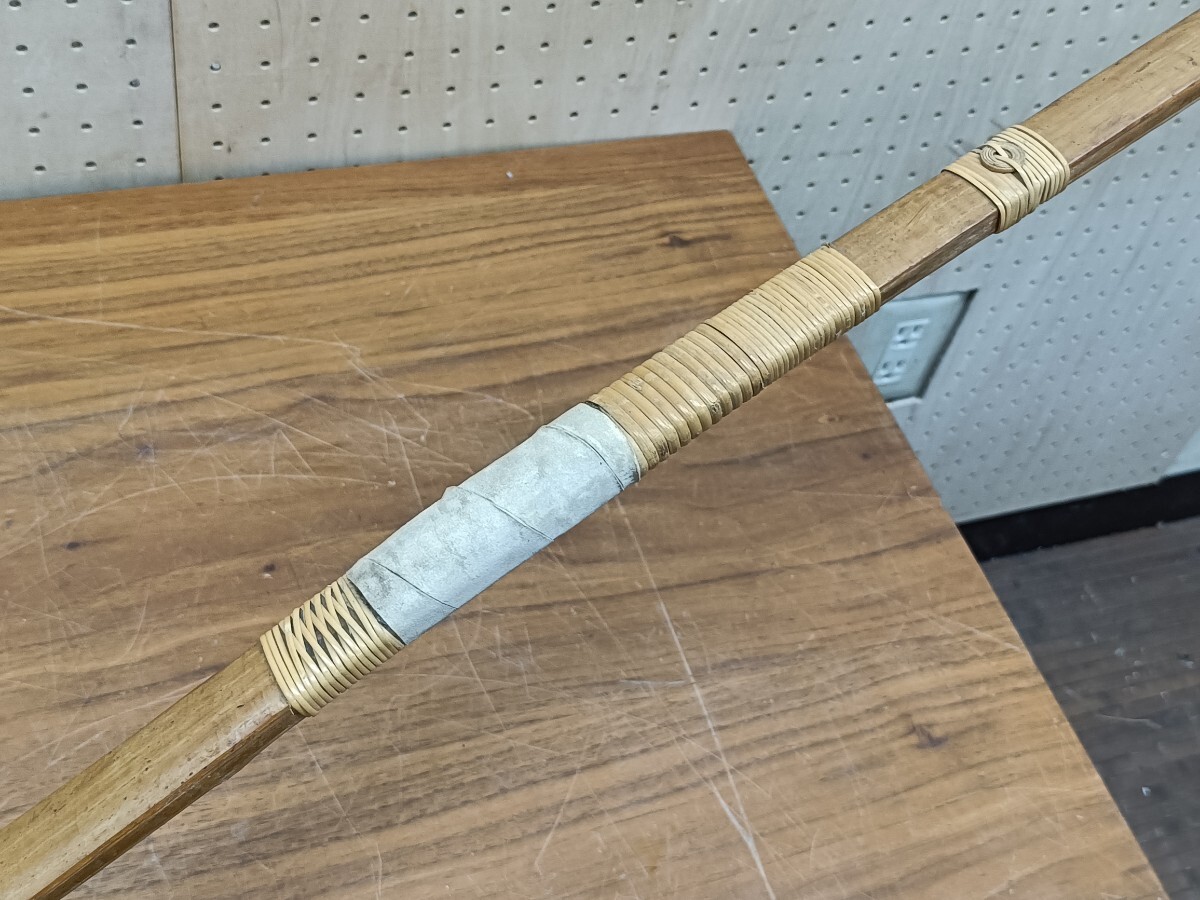 和弓 銘有り 肥後三郎 竹弓 221cm 弓力8.7kg 弓道 美品(弓道 和弓 銘有り 肥後三郎 竹弓 221cm 弓力8.7kg 弓道 美品(弓道
