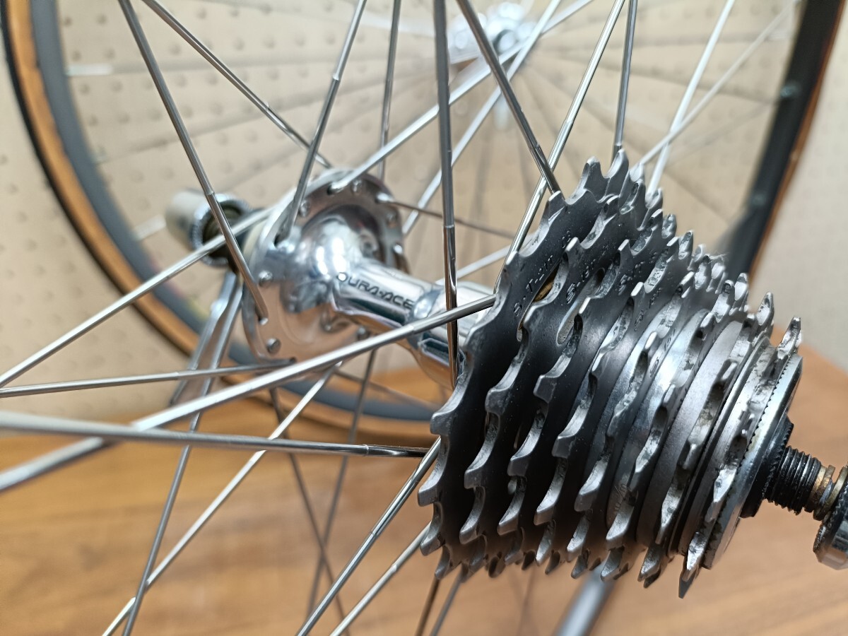 ARAYA アラヤ ADX-5 DURA-ACE 前後セット 700C チューブラー 8S ARAYA アラヤ ADX-5 DURA-ACE 前後セット 700C チューブラー 8S