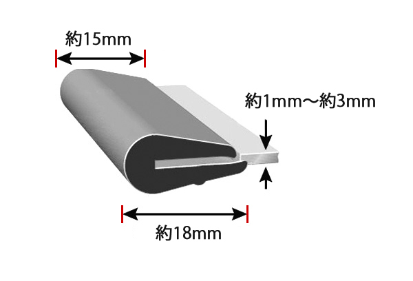 60's BUCO ヘルメット用 リバーシブルリム（縁ゴム）70cm/ブコguardianガーディアンspartanスパルタンbantamバンタムprotectordefender