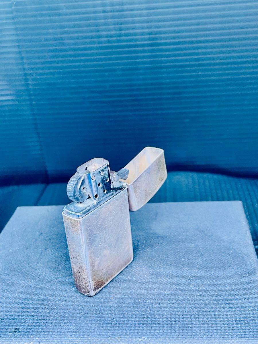 XP1#超希少 イタリック ロゴ STERLING SILVER Zippo ジッポー XP1#超希少 イタリック ロゴ STERLING SILVER Zippo ジッポー