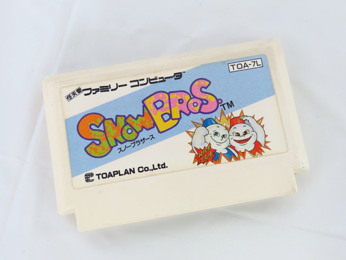 プラス/60☆Nintendo 任天堂 ファミコンカセット スノー プラス/60☆Nintendo 任天堂 ファミコンカセット スノー