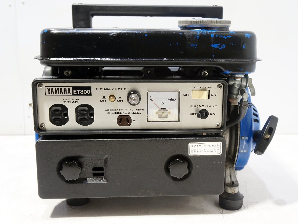 140*YAMAHA Yamaha портативный генератор ET800 50Hz 2 ход *3U-943