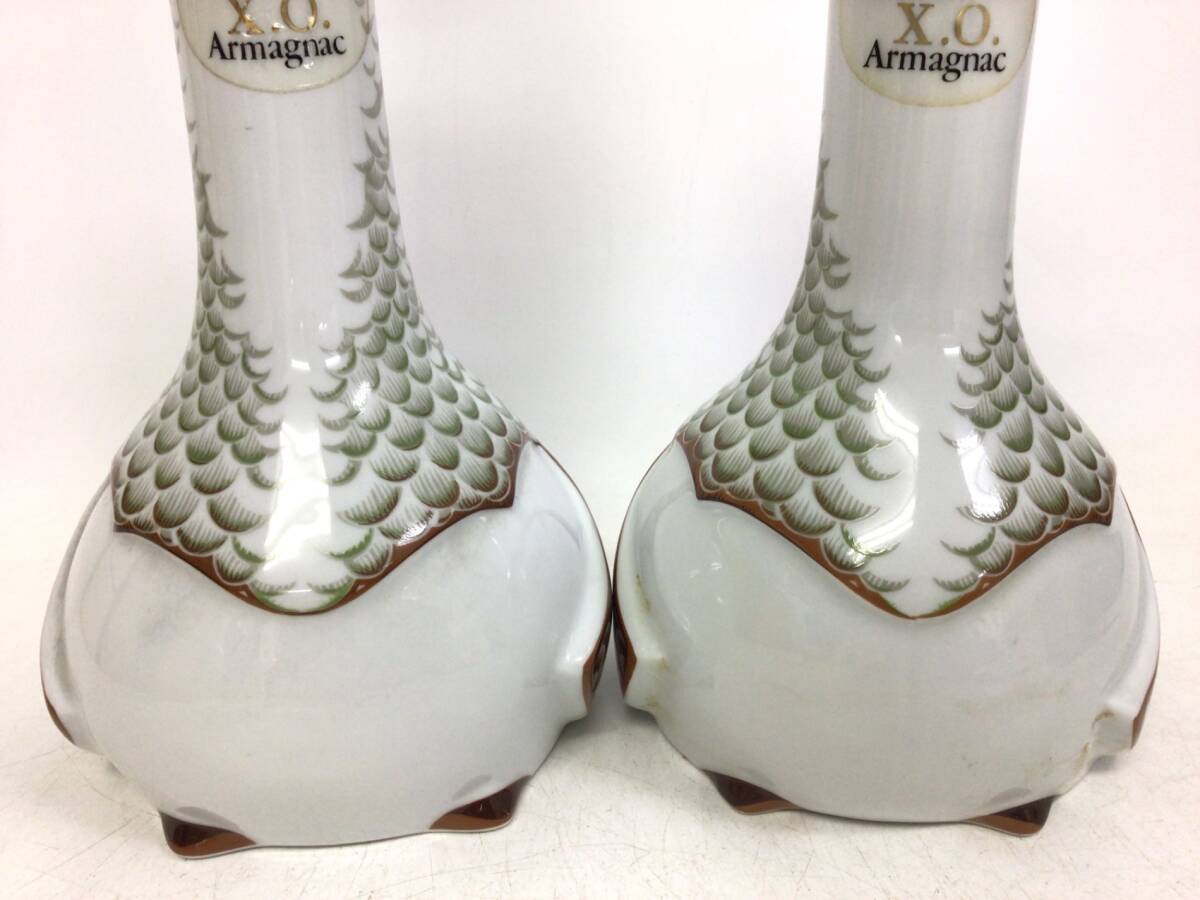ブランデー brandy シャボー XO グース 白陶器 2本セット 700ml ブランデー brandy シャボー XO グース 白陶器 2本セット 700ml