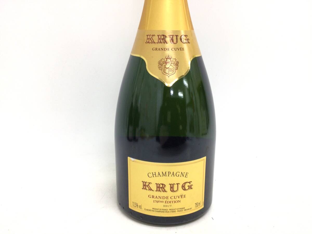 シャンパン クリュッグ グランキュヴェ 750ml 12.5% 重量番号:2 シャンパン クリュッグ グランキュヴェ 750ml 12.5% 重量番号:2