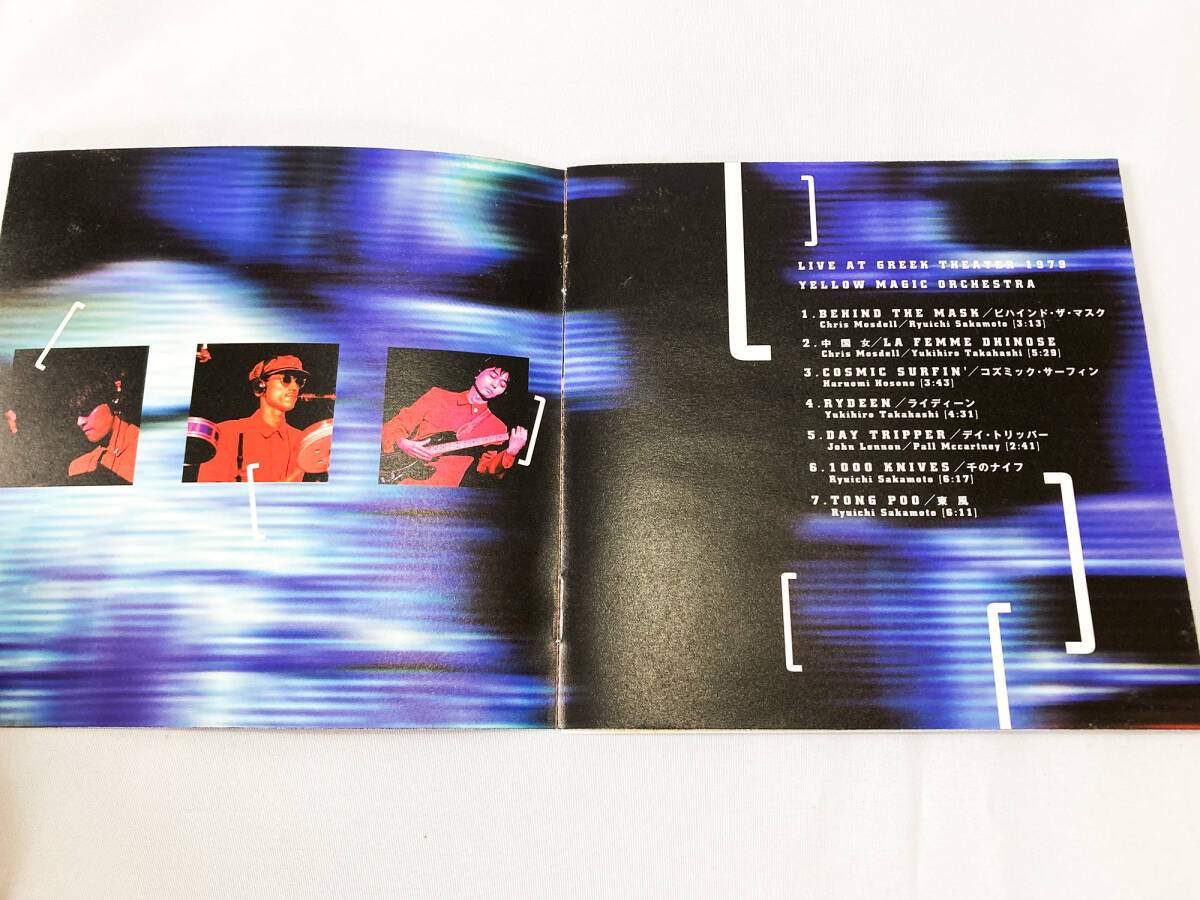 YMO ライブアルバム「LIVE AT GREEK THEATER 1979」CD