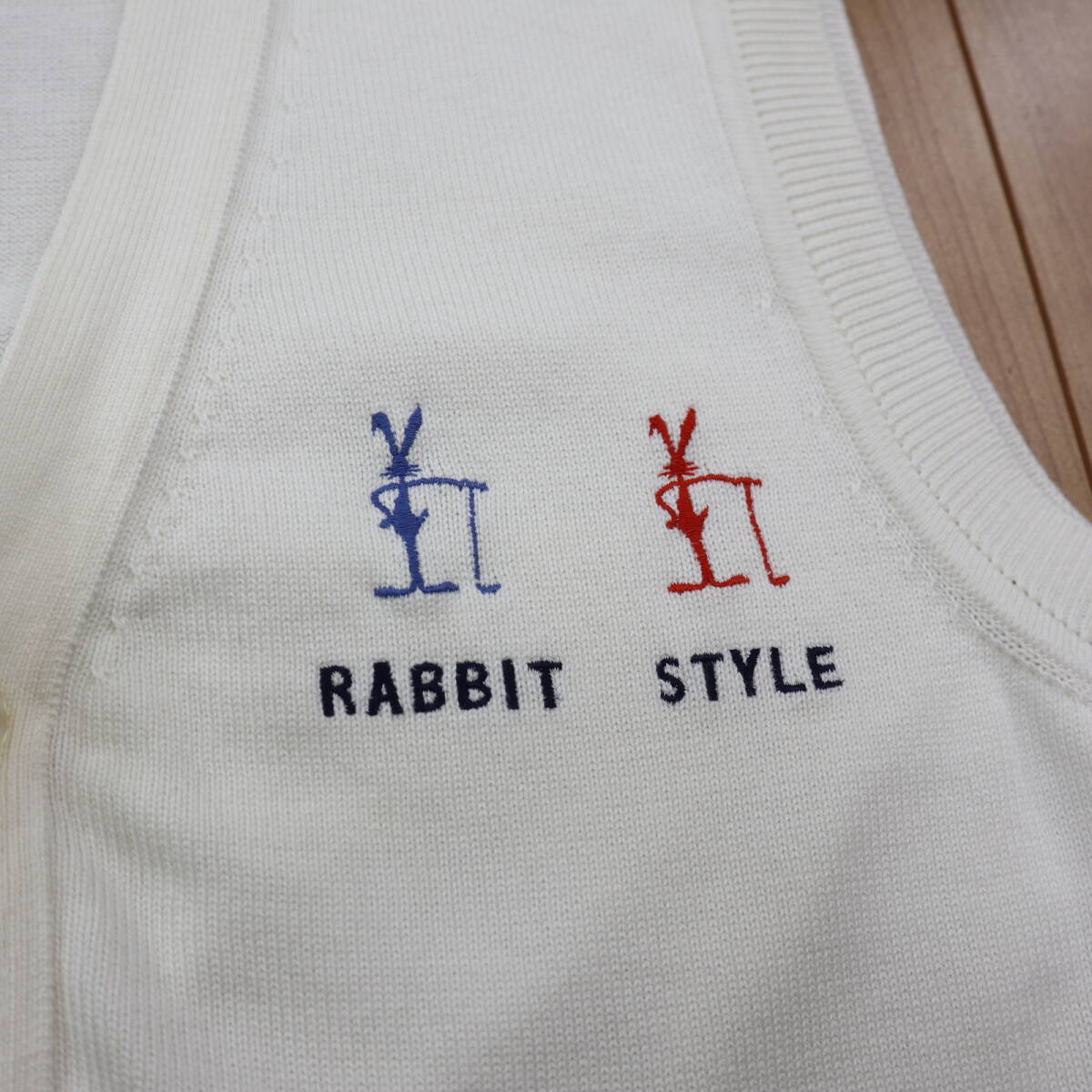 美品★正規★PEARLY GATES パーリーゲイツ　コットンニットベスト/Mサイズ_画像5