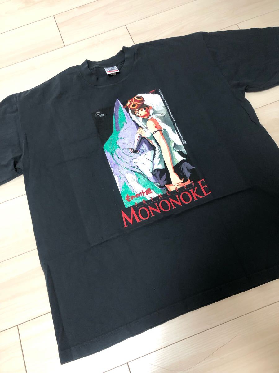 お歳暮 人気 オシャレ ヴィンテージ もののけ姫 Tシャツ tee お歳暮 人気 オシャレ ヴィンテージ もののけ姫 Tシャツ tee