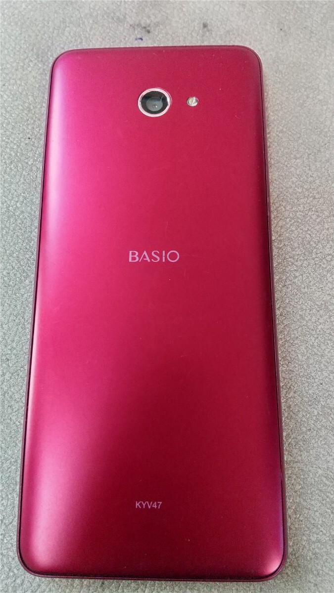 S1938 au SIMフリー かんたんスマホ KYV47 KYOCERA 簡易確認＆簡易清掃＆初期化OK 判定○ 送料無料 WebにてSIMロック解除受付手続済み_画像4