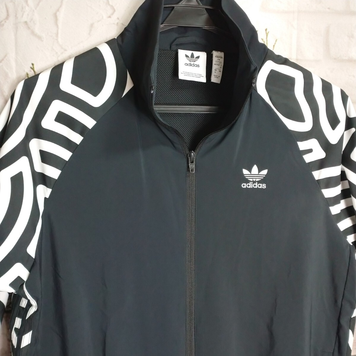 美品◇adidas アディダス/ヒロコタカハシ メンズ　スタンドカラー　トラックジャケット サイズM