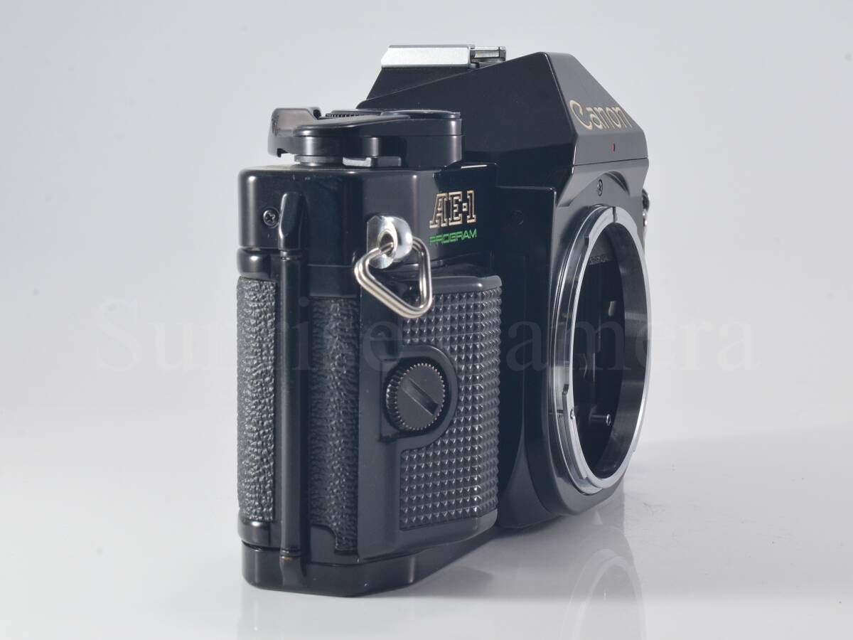 [良品] Canon (キヤノン) AE-1 PROGRAM ブラックボディ [保証] (54406)