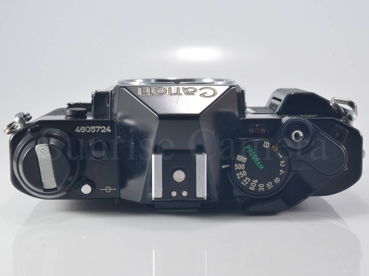 [良品] Canon (キヤノン) AE-1 PROGRAM ブラックボディ [保証] (54406)