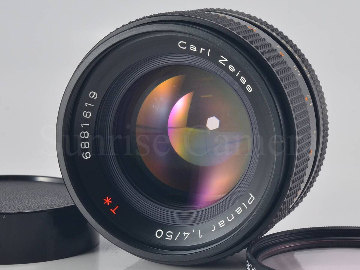 [良品] CONTAX (コンタックス) Carl Zeiss Planar T* 50mm F1.4 MMJ [保証] (54039)