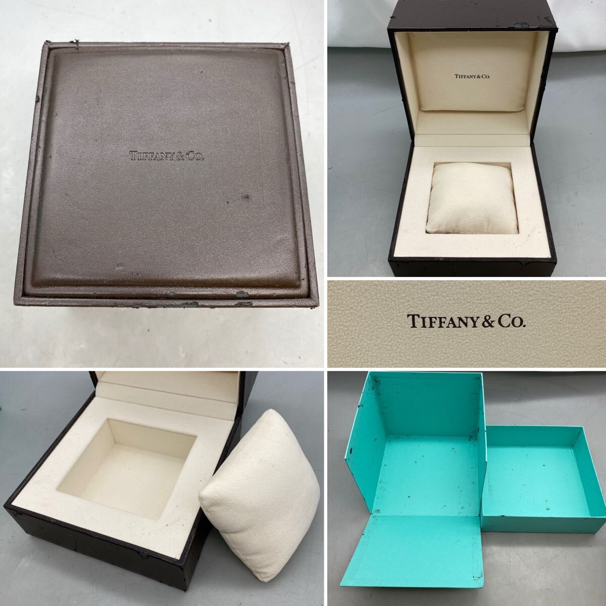 B-14】 TIFFANY&Co. ティファニー 腕時計 空き箱 空箱 ケース B-14】 TIFFANY&Co. ティファニー 腕時計 空き箱 空箱 ケース