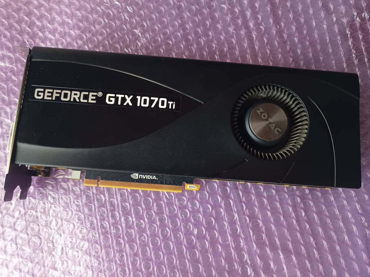 早割切符 ZOTAC 8GB、ジャンク Ti GTX1070 8GB/NVIDIA/GeForce Ti GTX1070 Graphic Board, Gravo, Video Card