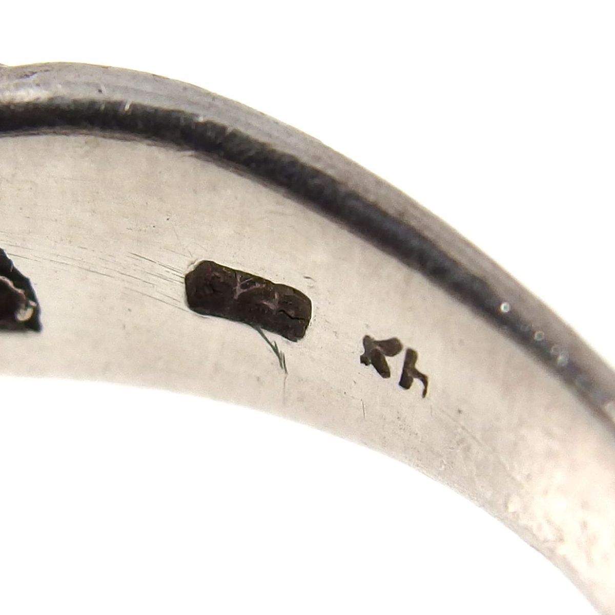 UK3261*[925]* sterling серебряный 6g Celt узел tolike тигр печать имеется оригинальный серебряный Англия Британия * Vintage кольцо кольцо *