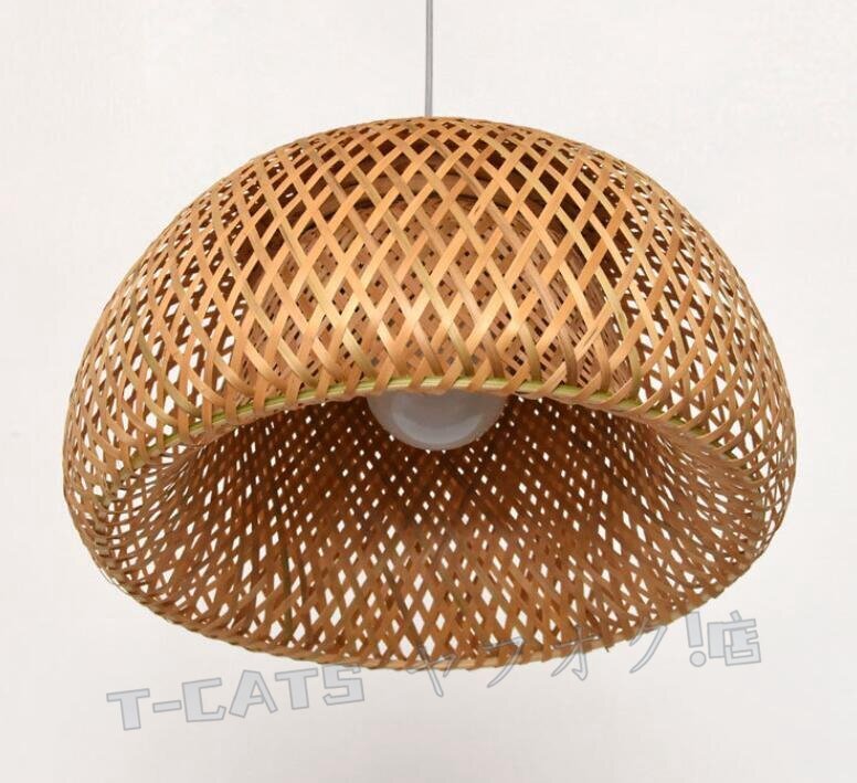 新品竹のあかり」ペンダントライト 1燈 希少 ヴィンテージ/照明 和モダン イサムノグチ 北歐 ス ランプ