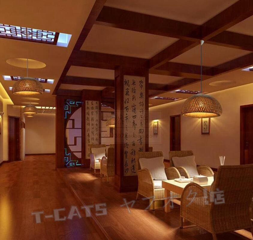 新品竹のあかり」ペンダントライト 1燈 希少 ヴィンテージ/照明 和モダン イサムノグチ 北歐 ス ランプ