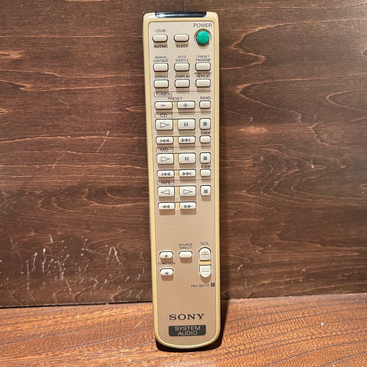 ◇赤外線確認OK◇ SONY オーディオリモコン　RM-SE717 ソニー 送料無料