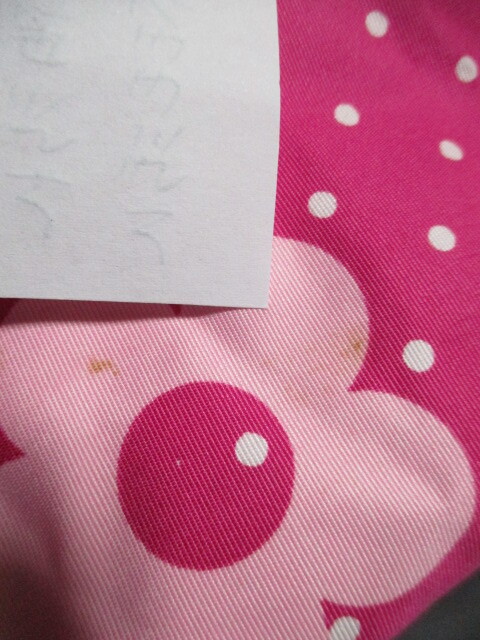 f767　CCLTEAM　スキーウェア上下　花柄　サイズ110　ピンク系×グレー系　　92_画像7