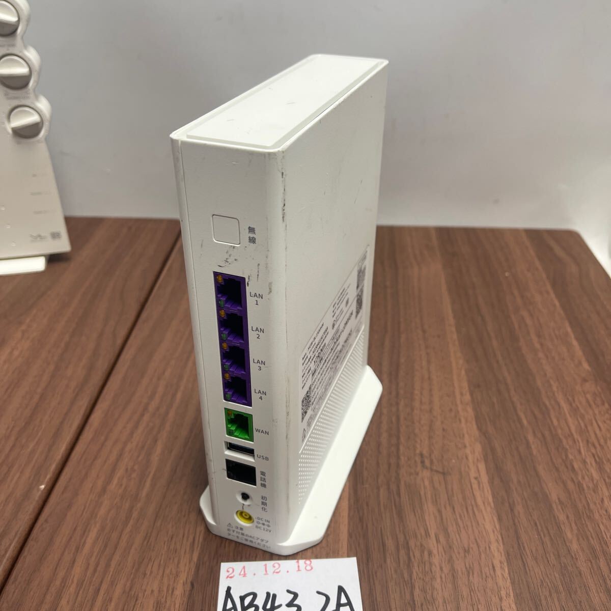 [AB43_ 4A] Home шлюз HGW BL1500HM маршрутизатор KDDI рабочий товар источник питания адаптор нет (241218)