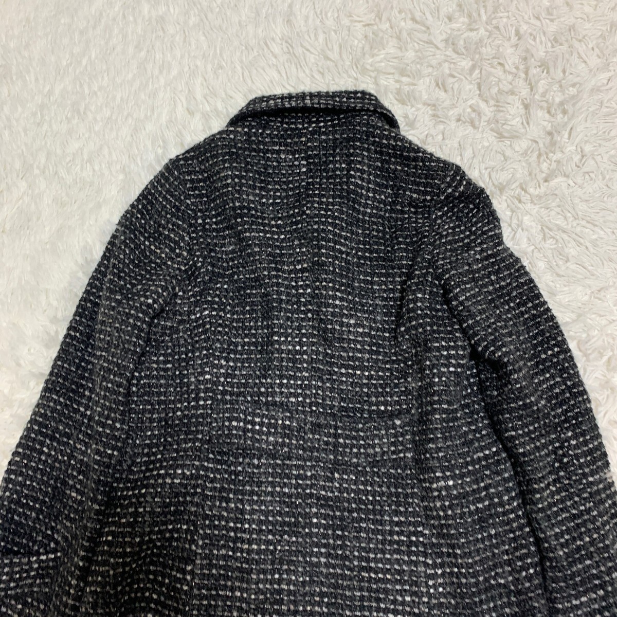 LE SOUK ルスーク　ロングコート　総柄　オフィスカジュアル　トレンチ　サイズ36
