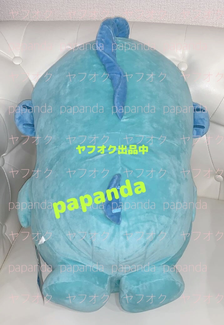 ☆ ☆ハンギョドン　まんぷく！ごろ寢　超超BIG DXぬいぐるみ　?ハンギョドン?全１種 ☆ ☆新品　未使用 サンリオ ★喫煙者ペットは無