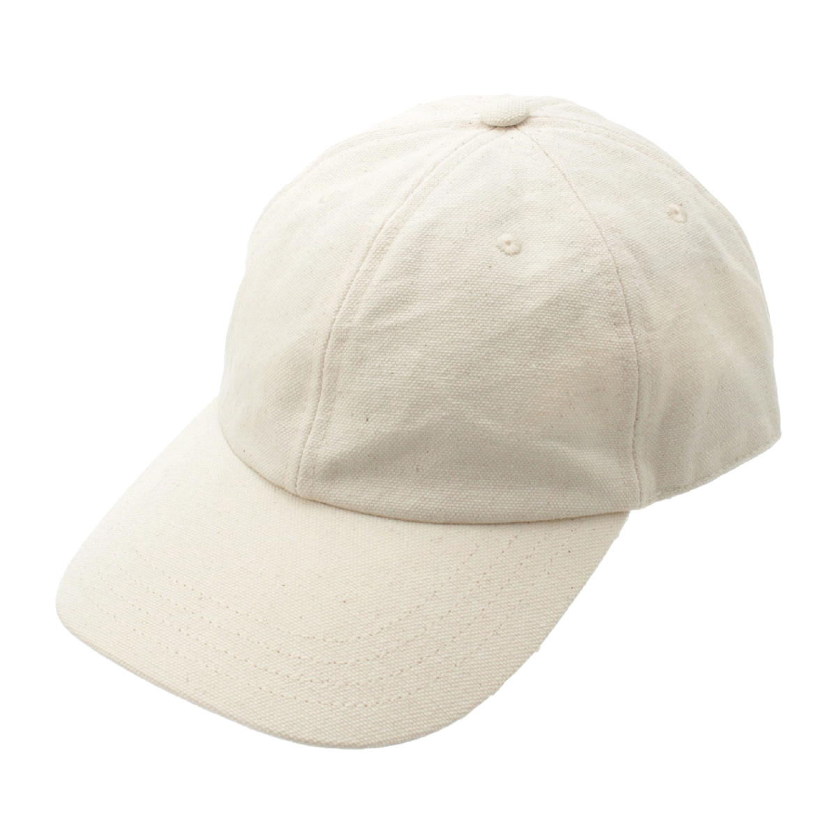 グッチ 24年 シェリー コットンキャンバス サイドロゴ ベースボール キャップ 792386 アイボリー L【中古】