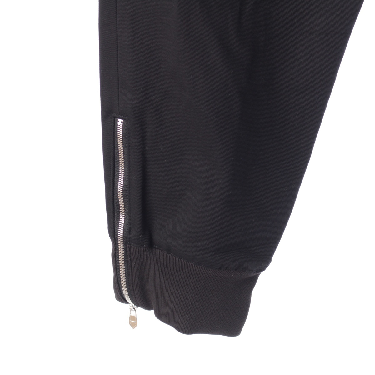 エルメス 24年 コットンツイル ジョガー パンツ ブラック 40【中古】