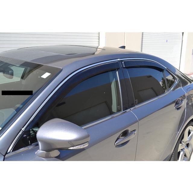  новый товар немедленная уплата 2013-2020 Lexus IS250 IS300h IS350 30 серия дверь боковые ветровики металлизированный молдинг входить ASE30 GSE31 AVE30