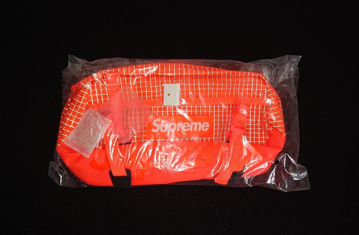 新品 未使用 未開封 24SS Supreme Waist Bag オレンジ ウエストバッグ 國內(nèi)正規(guī)品 半タグ付き