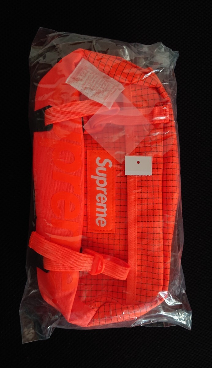 新品 未使用 未開封 24SS Supreme Waist Bag オレンジ ウエストバッグ 國內(nèi)正規(guī)品 半タグ付き