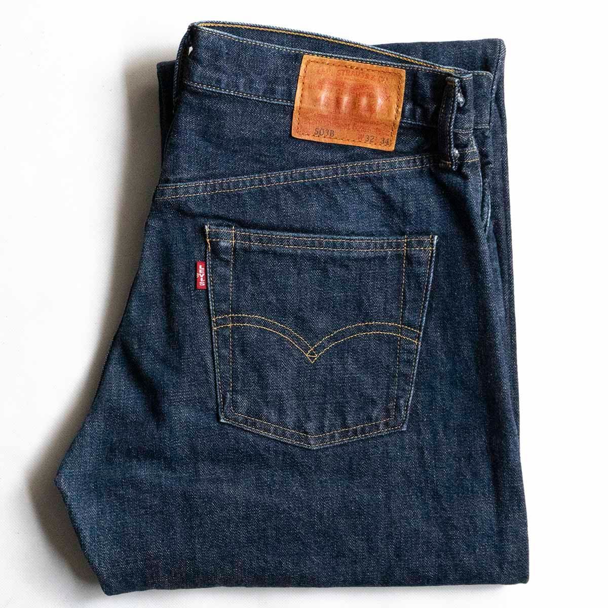 雰囲気抜群/濃紺】 LEVI'S 【 503B XX ビッグE デニムパンツ 雰囲気抜群/濃紺】 LEVI'S 【 503B XX ビッグE デニムパンツ