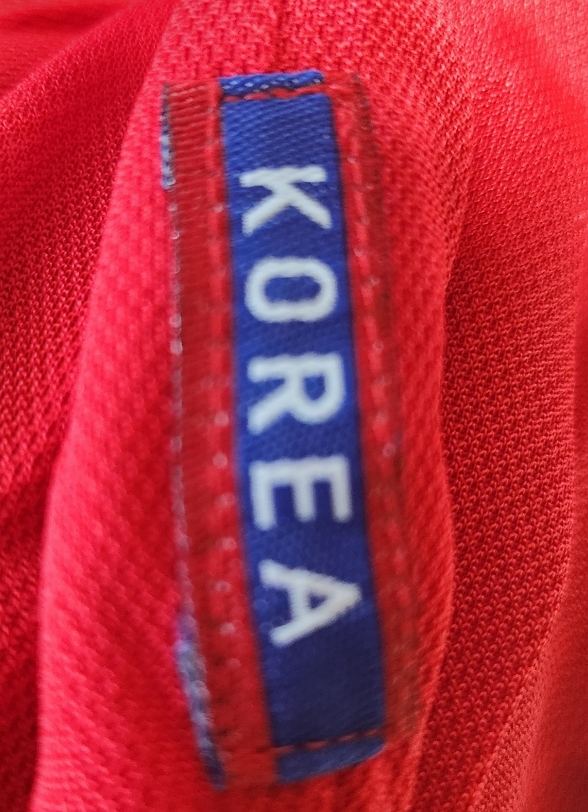 00 韓國(guó) Korea KFA(H)＃28 Choi Chul-Woo 選手用 Nike 2000 アジアカップ仕様 XXL