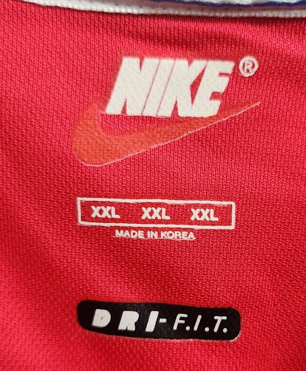 00 韓國(guó) Korea KFA(H)＃28 Choi Chul-Woo 選手用 Nike 2000 アジアカップ仕様 XXL