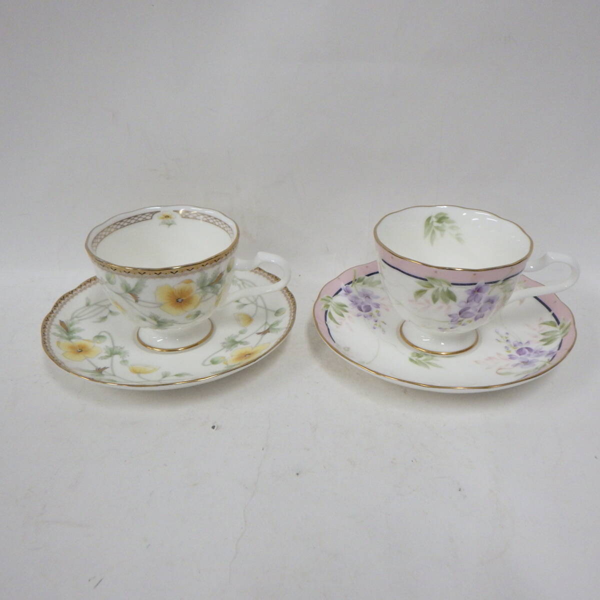 HOYA Bone China ホーヤ ボーンチャイナ カップ&ソーサー 2客