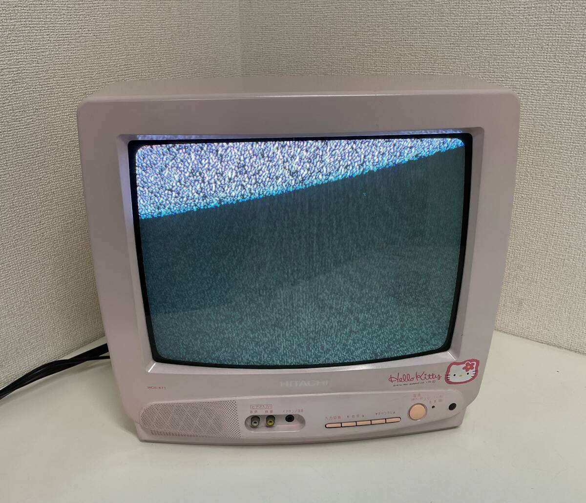 HITACHI 日立 サンリオ ハローキティ テレビ「14CH-KT1」】1997 HITACHI 日立 サンリオ ハローキティ テレビ「14CH-KT1」】1997