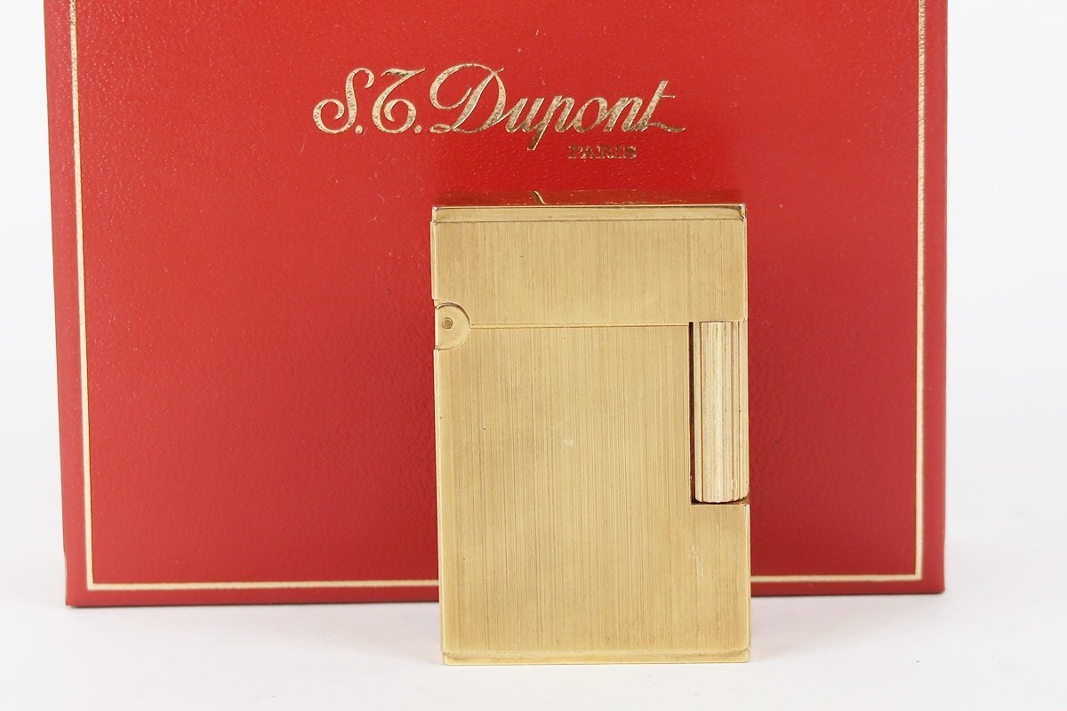 S.T.Dupont】デュポン ギャッツビー 高級ガスライター 着火 S.T.Dupont】デュポン ギャッツビー 高級ガスライター 着火