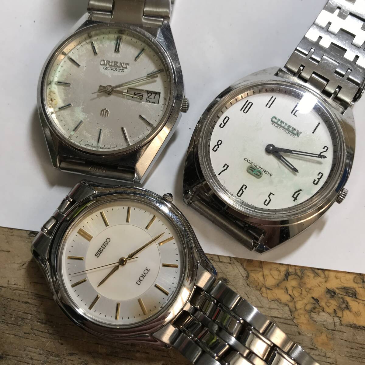 ジャンク時計 20個 ~ WALTHAM SEIKO CITIZEN orient CASIO ジャンク時計 20個 ~ WALTHAM SEIKO CITIZEN orient CASIO