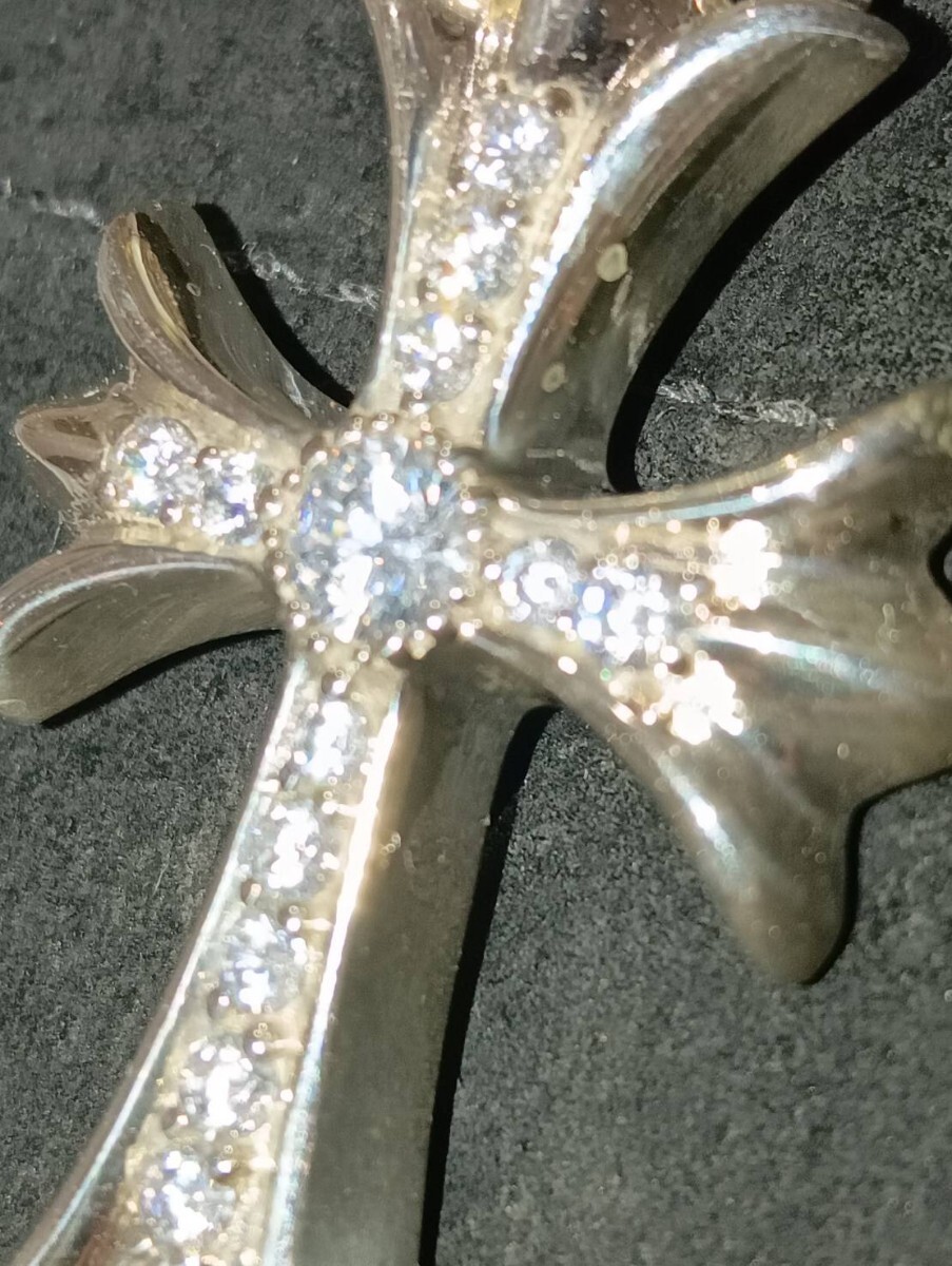 クロムハーツ CHROME HEARTS CH CRS SML W BALE スモールCH クロムハーツ CHROME HEARTS CH CRS SML W BALE スモールCH