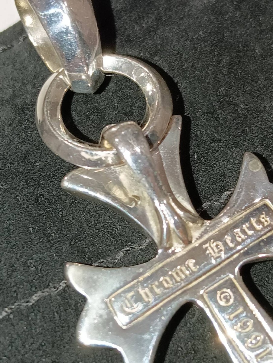 クロムハーツ CHROME HEARTS CH CRS SML W BALE スモールCH クロムハーツ CHROME HEARTS CH CRS SML W BALE スモールCH