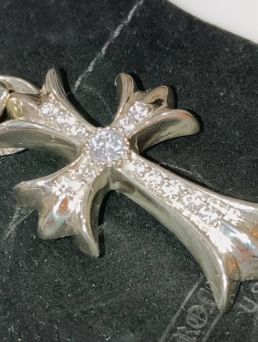 クロムハーツ CHROME HEARTS CH CRS SML W BALE スモールCH クロムハーツ CHROME HEARTS CH CRS SML W BALE スモールCH