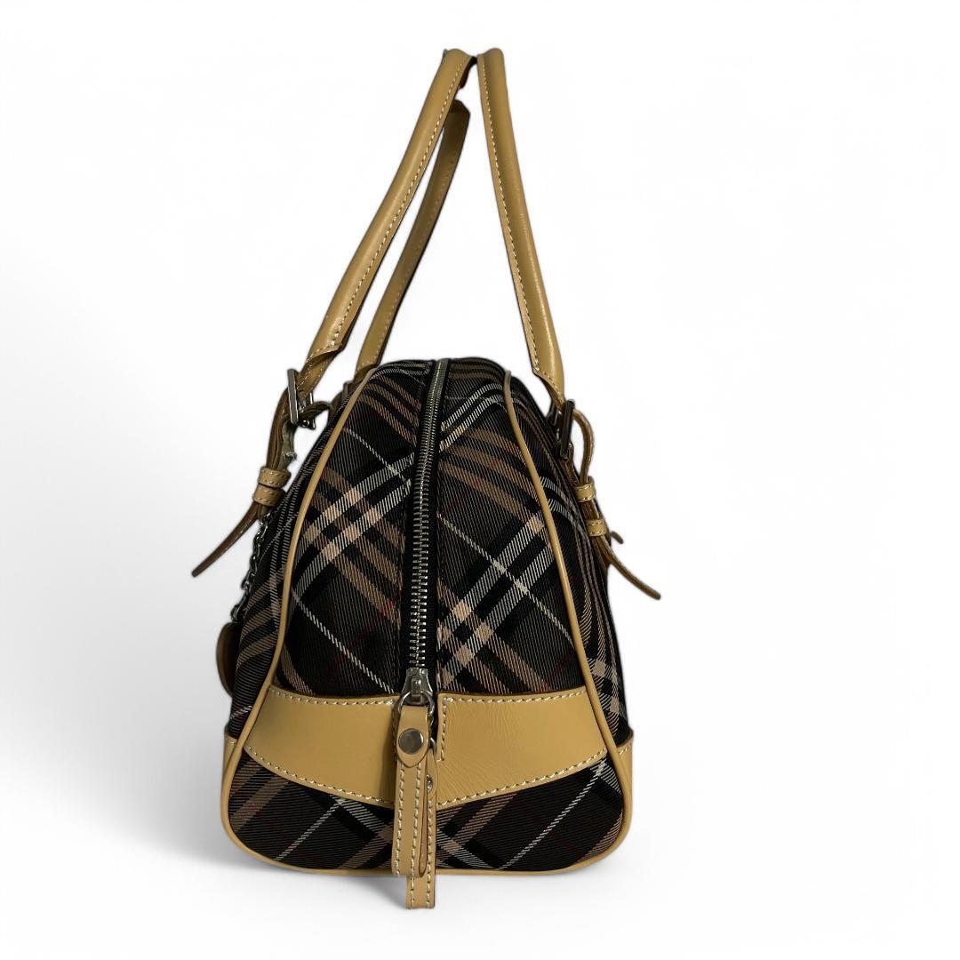 美品】バーバリー ブルーレーベル ノバチェック ハンドバッグ