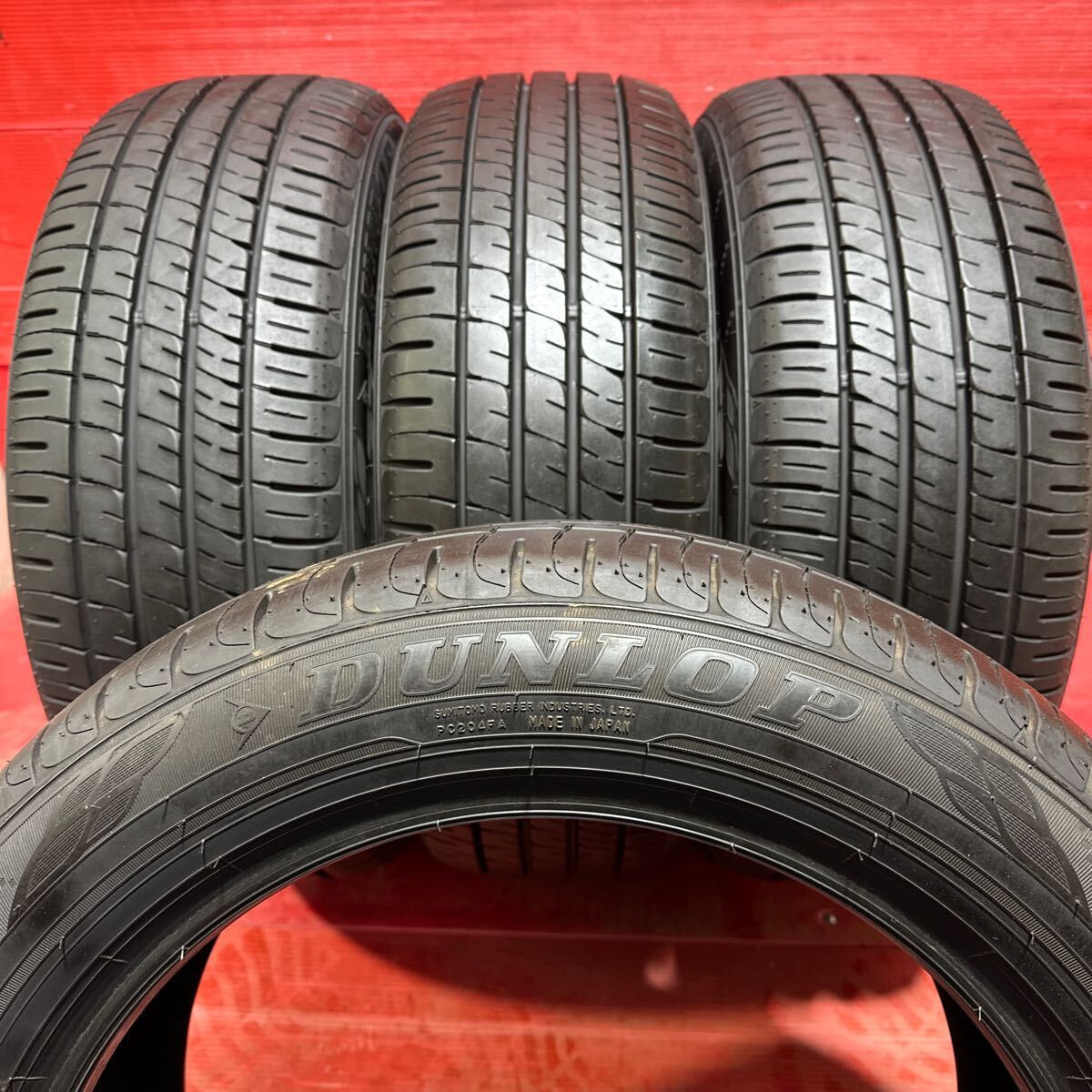 215/55R17（94V） DUNLOP ENASAVE EC204 215/55-17 ダンロップ エナセーブ　2023年国産　バリ山　4本セット　_画像6
