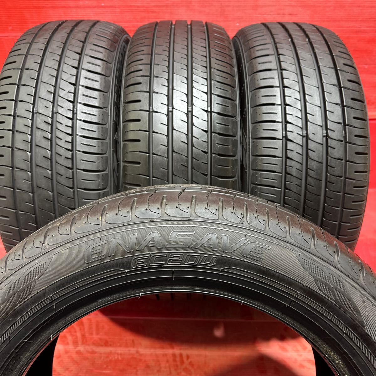 215/55R17（94V） DUNLOP ENASAVE EC204 215/55-17 ダンロップ エナセーブ　2023年国産　バリ山　4本セット　_画像7