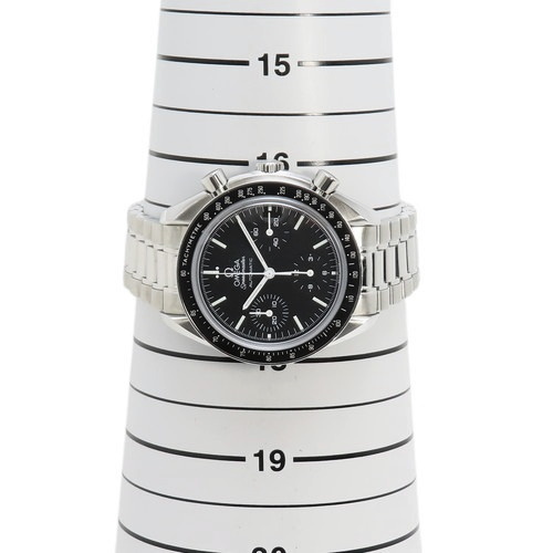 !_ Omega Speedmaster 3539.50 нержавеющая сталь SS самозаводящиеся часы наручные часы черный серебряный мужской 40802129371[ б/у ][ a la mode ]