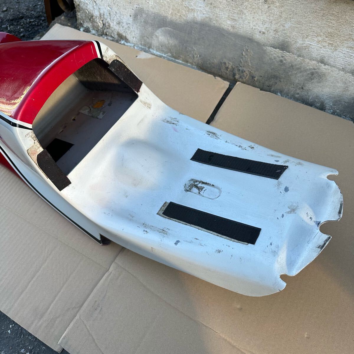 cbx400f cbx550f シングルシート シート付き アルカンターラ cbx400f cbx550f シングルシート シート付き アルカンターラ