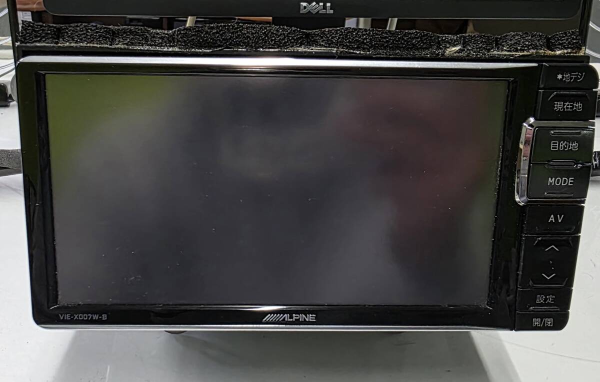 ALPINE　VIE-X007W-B Bluetooth　ETC　HCE-B043　アルパイン